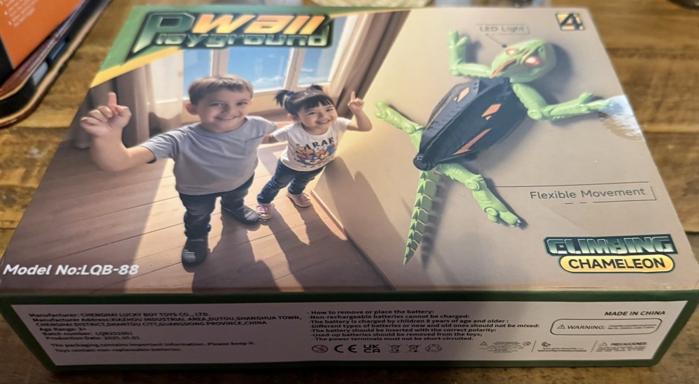 Pwall Playground - Remote Controlled Chameleon
