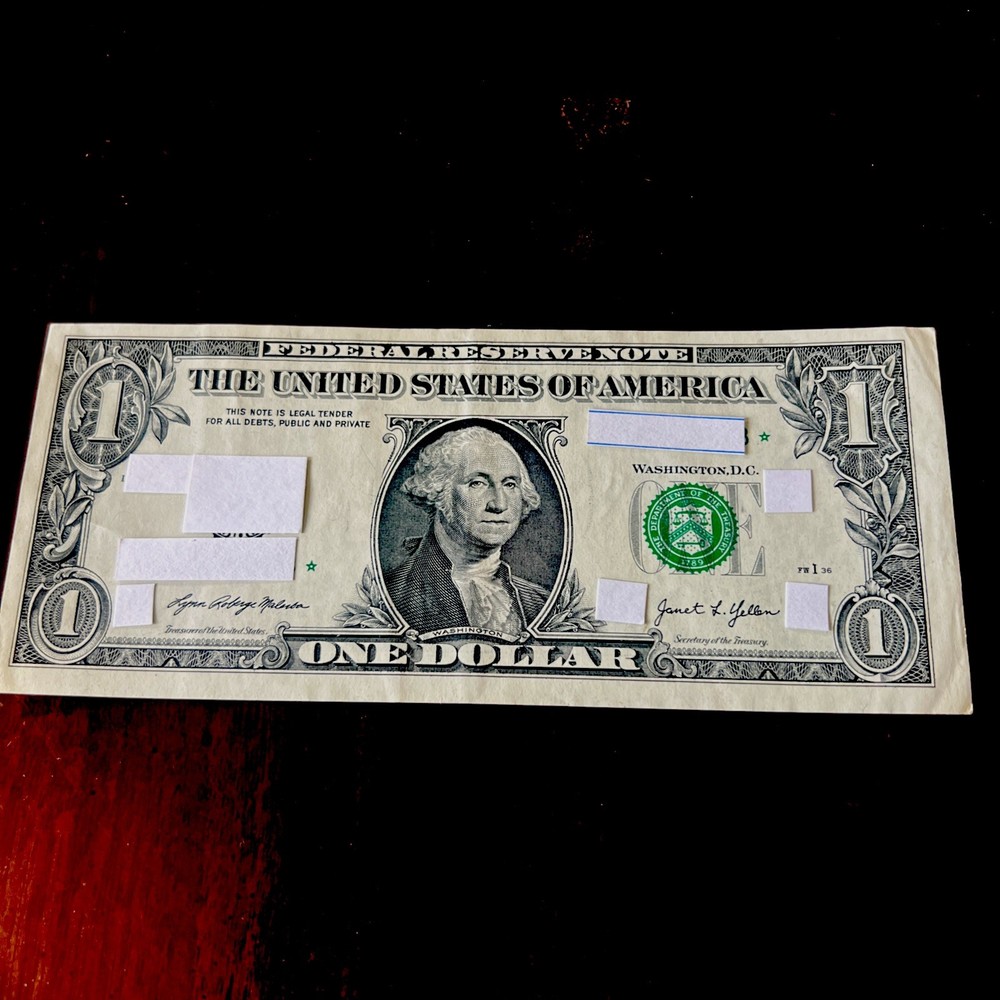 $1 COMMON Star Notes One Dollar Bill Random Note Random District Random Series