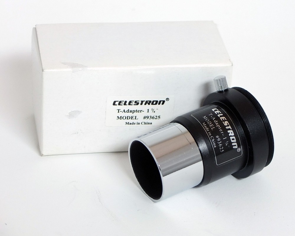 Celestron 1 1/4" 1.25" T-Adapter Camera Adapter 93625