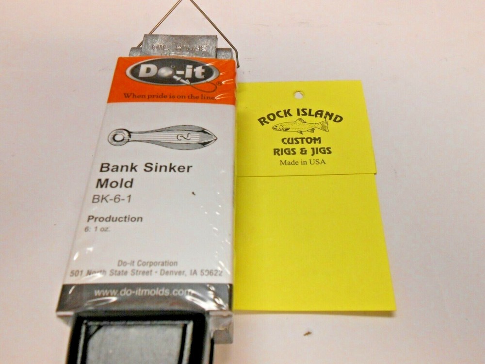 1105 Do-It Bank Sinker Mold 1 oz