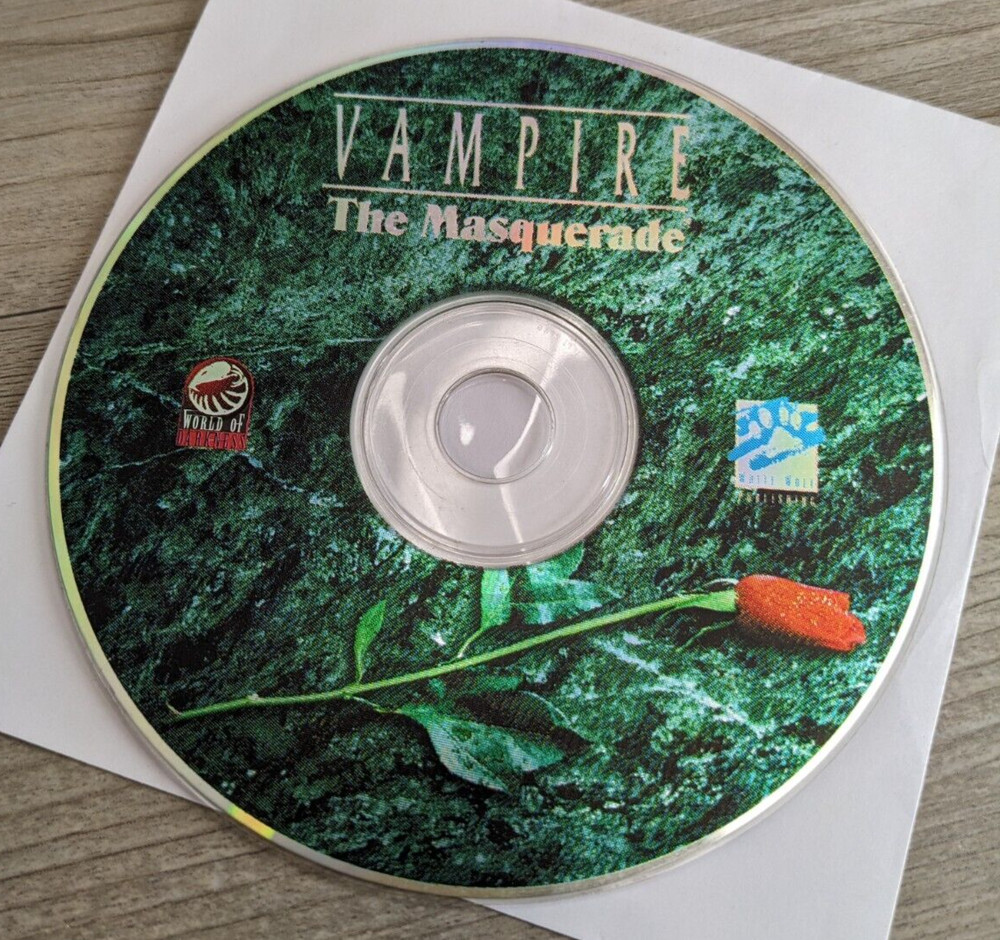 Vampire The Masquerade CD Reference Guide & Storyteller's Assistant White Wolf