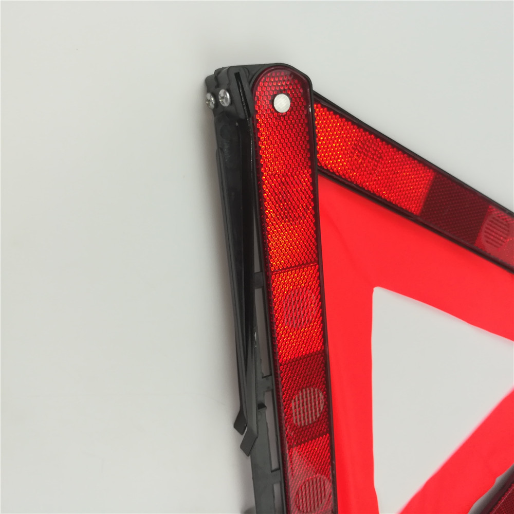 Reflective Triangle Warning Sign Car Hazard Road Emergency Breakdown Board Red