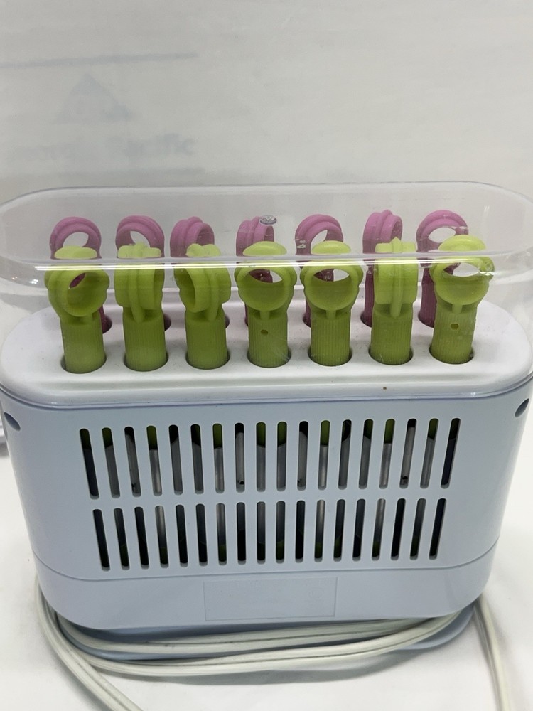 CONAIR HOT STICKS 14 BENDABLE ROLLERS LIME/PINK LARGE/SMALL SIZE PREOWNED