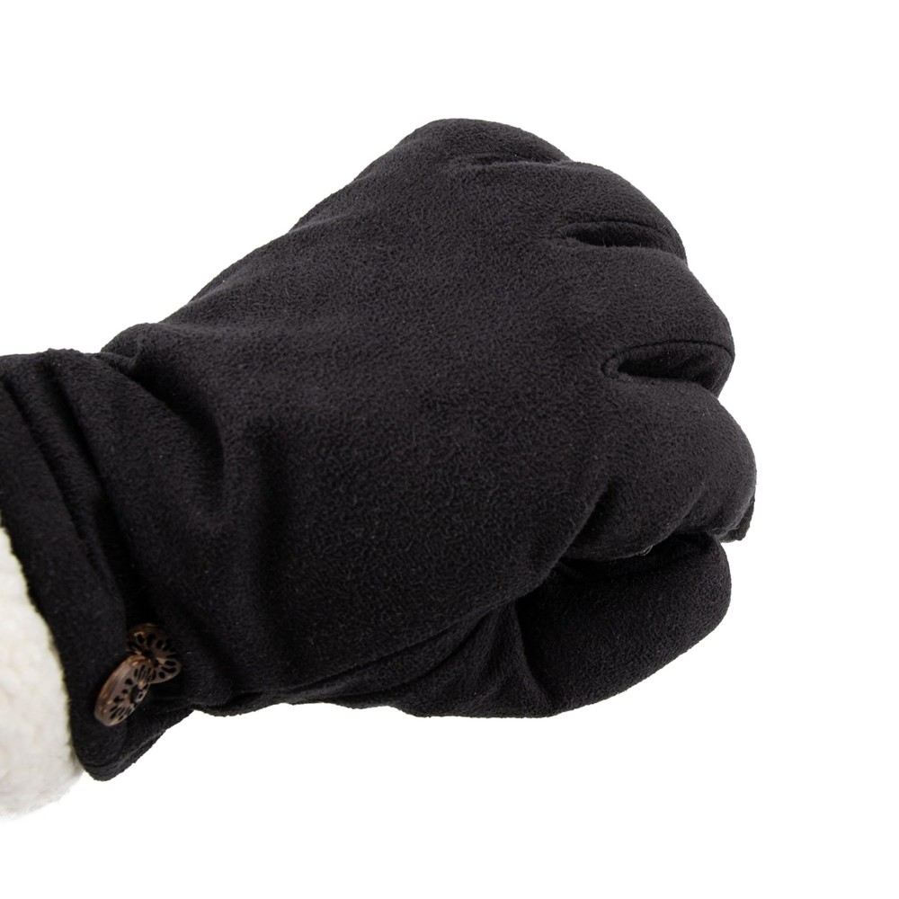 Womens Recycled Microsuede Glove with SmartDri Technology Small/Medium