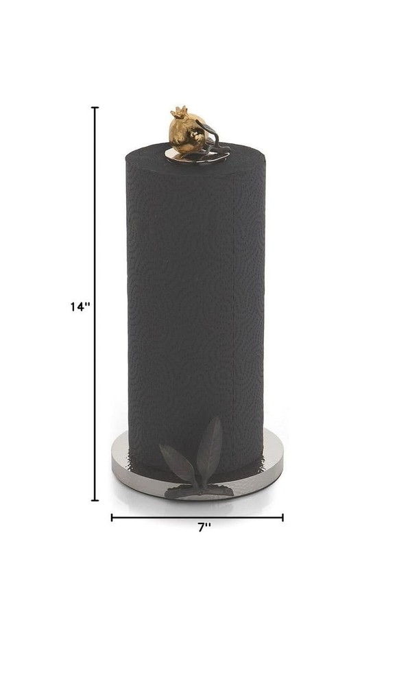 Pomegranate Paper Towel Holder, Multicolor