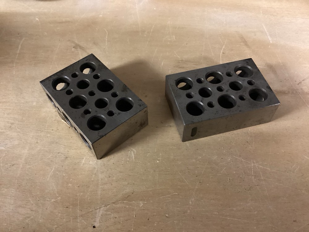 Pair Machinist Setup Block 1x2x3”