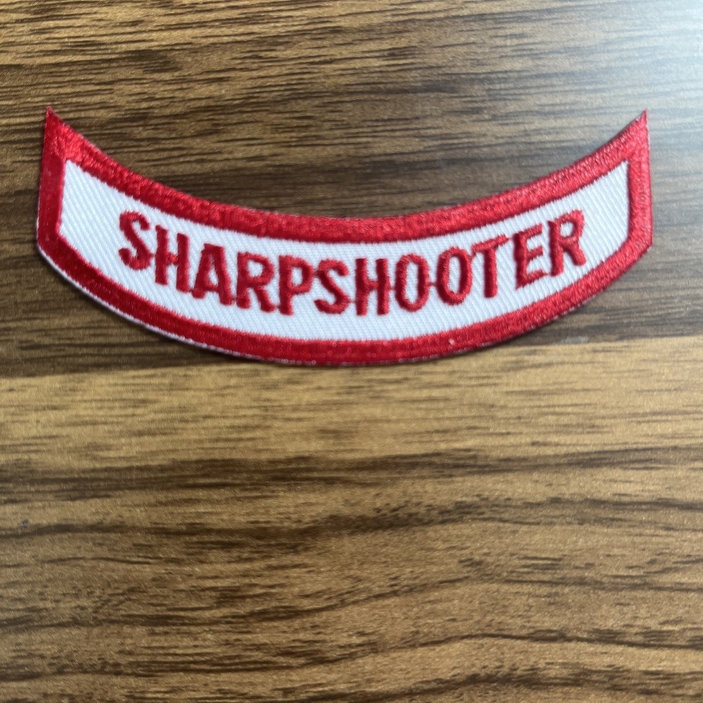 NRA Handgun Qualification Program Patch Marksmanship Award Badges