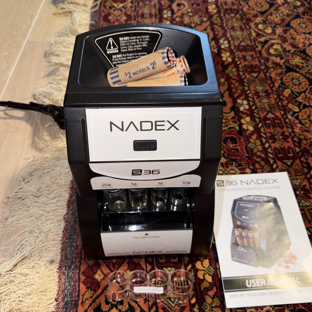 Nadex™ Coins Automatic Coin Sorter, S36