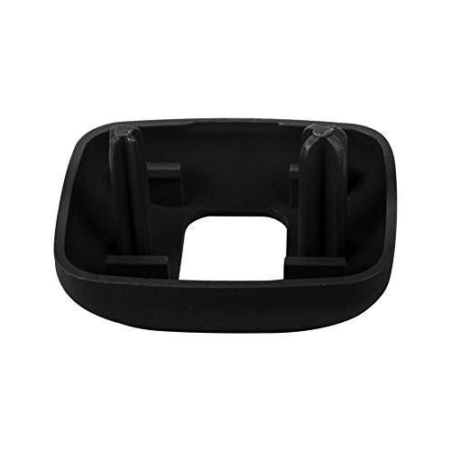 runmade Interior Black Sun Visor Hook Clip Bracket Compatible with Audi A1 A3 A4