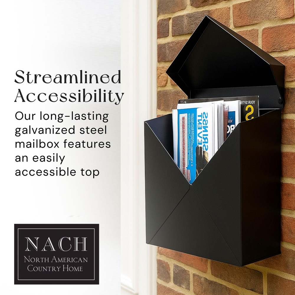 Chicago Extra Large Mailbox, Rust Resistant Large Mailboxes for Outside Wall ...