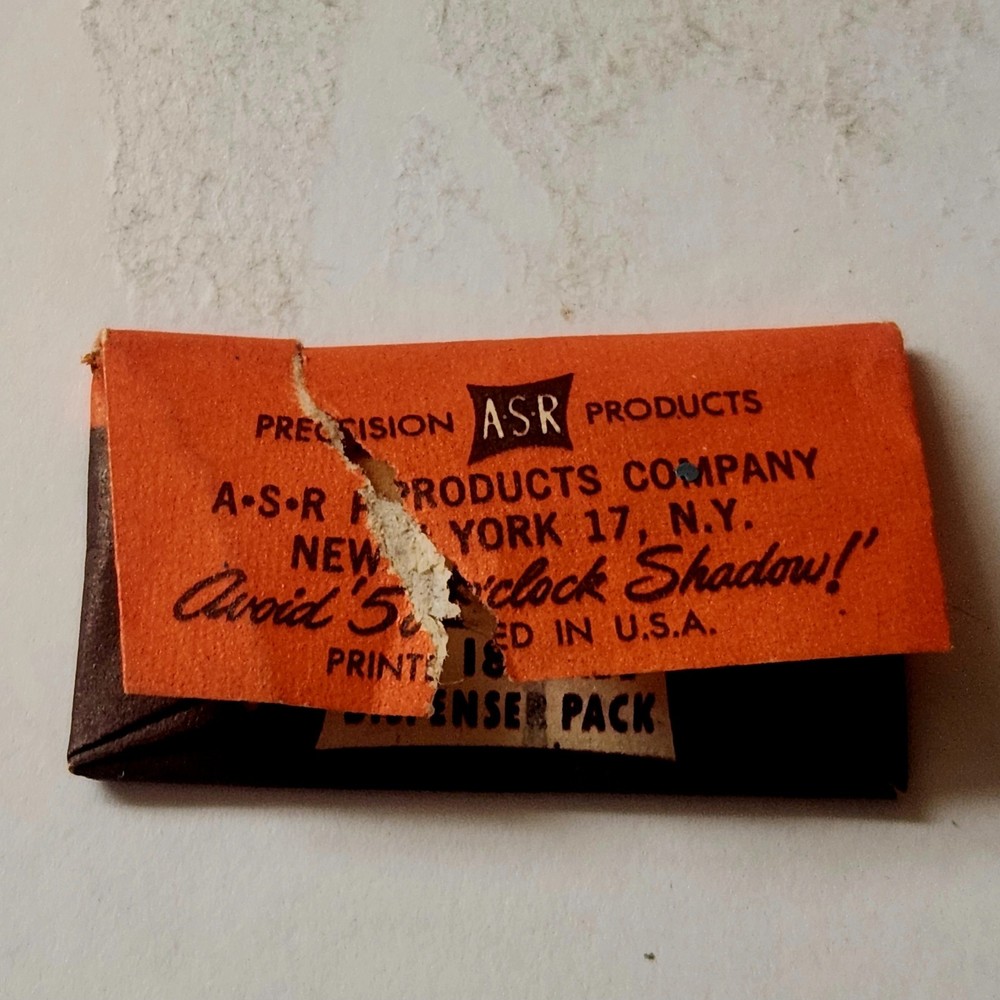 GEM DURIDIUM SINGLEDGE Razor Blade, Original Wrapper, As Is (1 Blade)