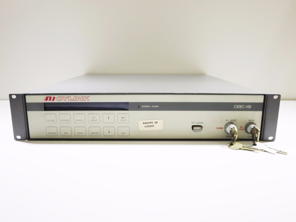 CYLINK CIDEC-HSi Data Voice ENCRYPTION SYSTEM