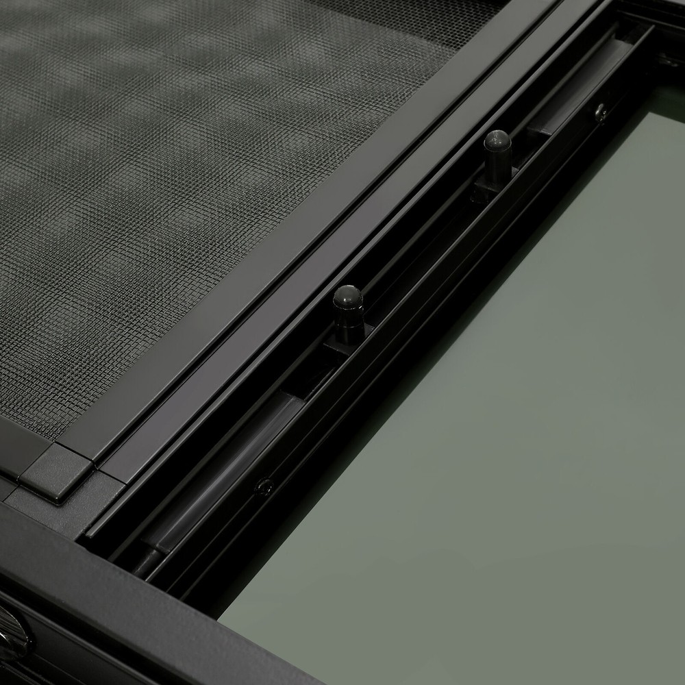 12"~ 25" W 16" ~ 24" H RV Window For RV Trailer Camper Truck w/ Trim Ring