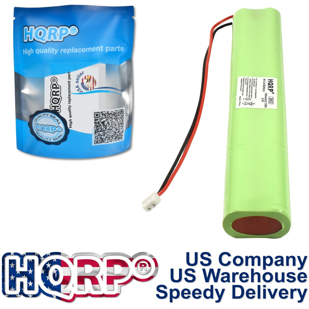 5-Pack HQRP Emergency Exit Light Battery for Unitech BBAT0043A Replacement