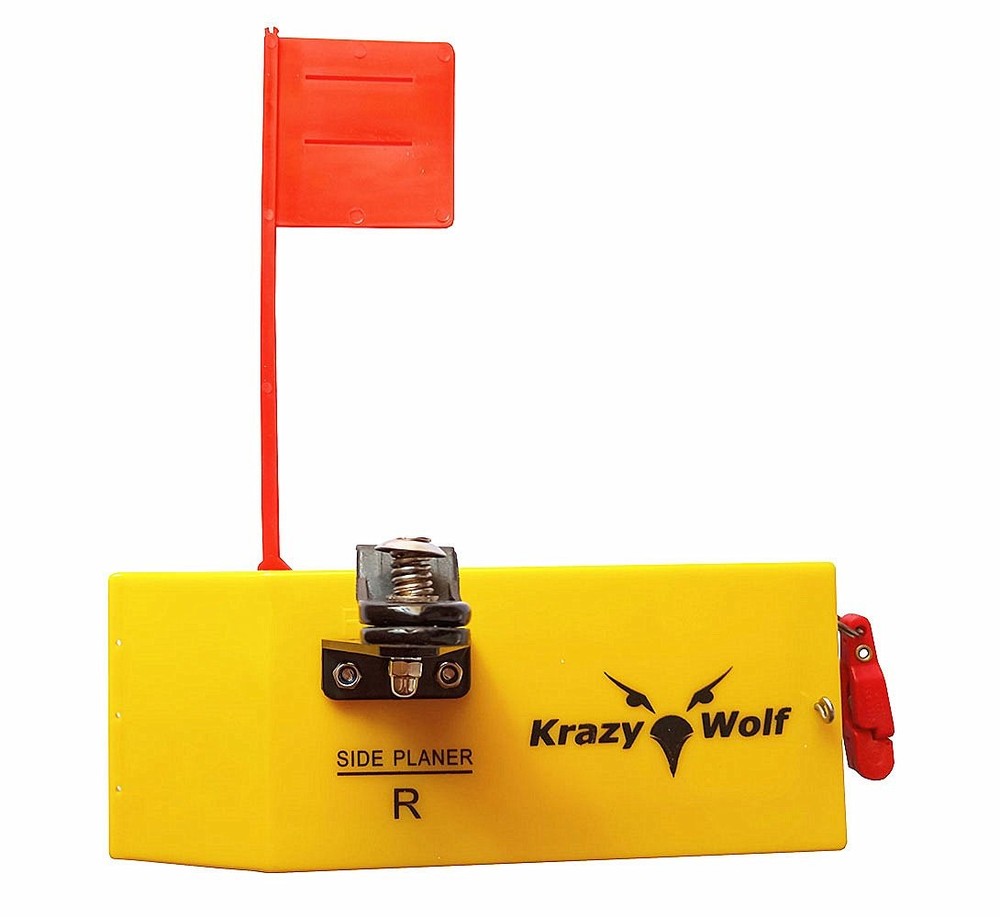 Planer Board (P007),Includes Spring Flag system,Left&Right L10"xW3.5``,Pair,Y...