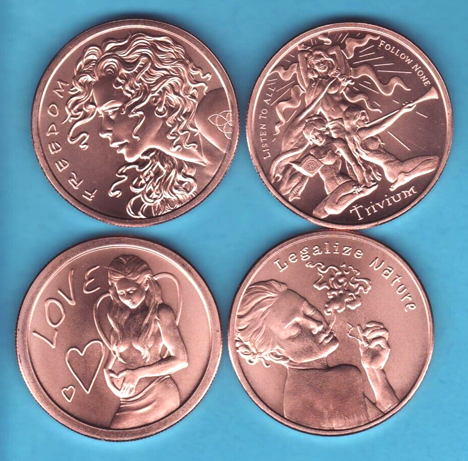 2021 Silver Shield 19 COIN SET 1 oz. Copper Rounds