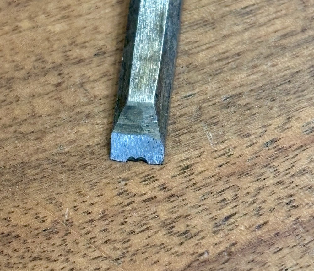 Antique Eclipse (British) 1/4” Socket Chisel