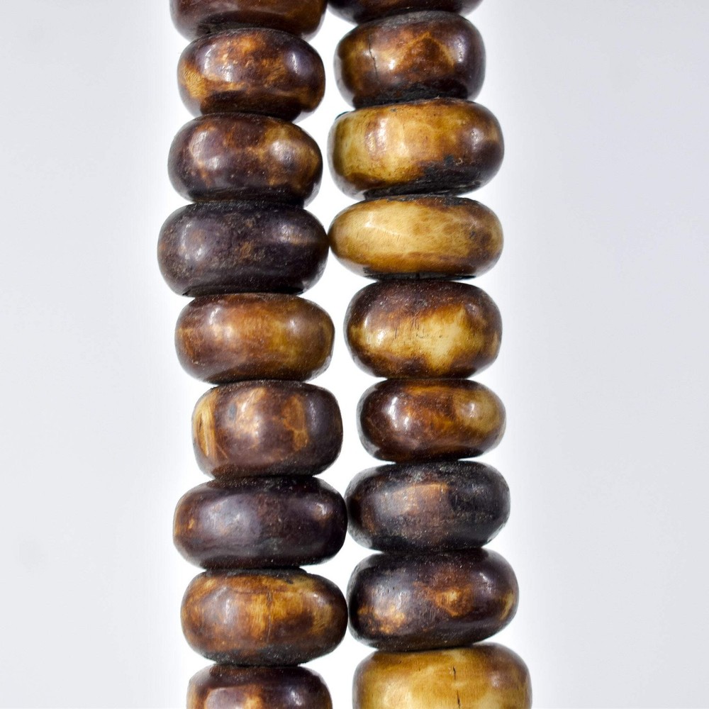 Brown Bone Trade Beads Kenya