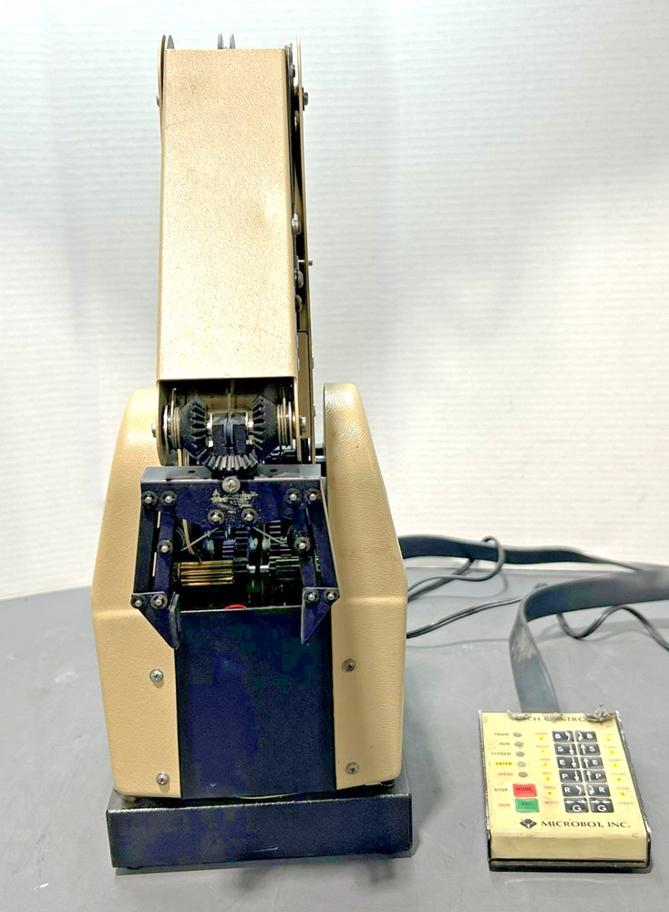 Vintage 1981 Microbot TeachMover 1 Programmable Robot Arm 12V Tested