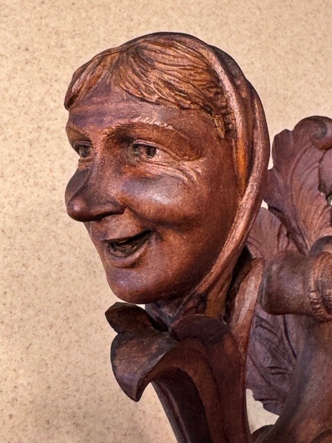 Architectural Carved Heads COAT HOOKS