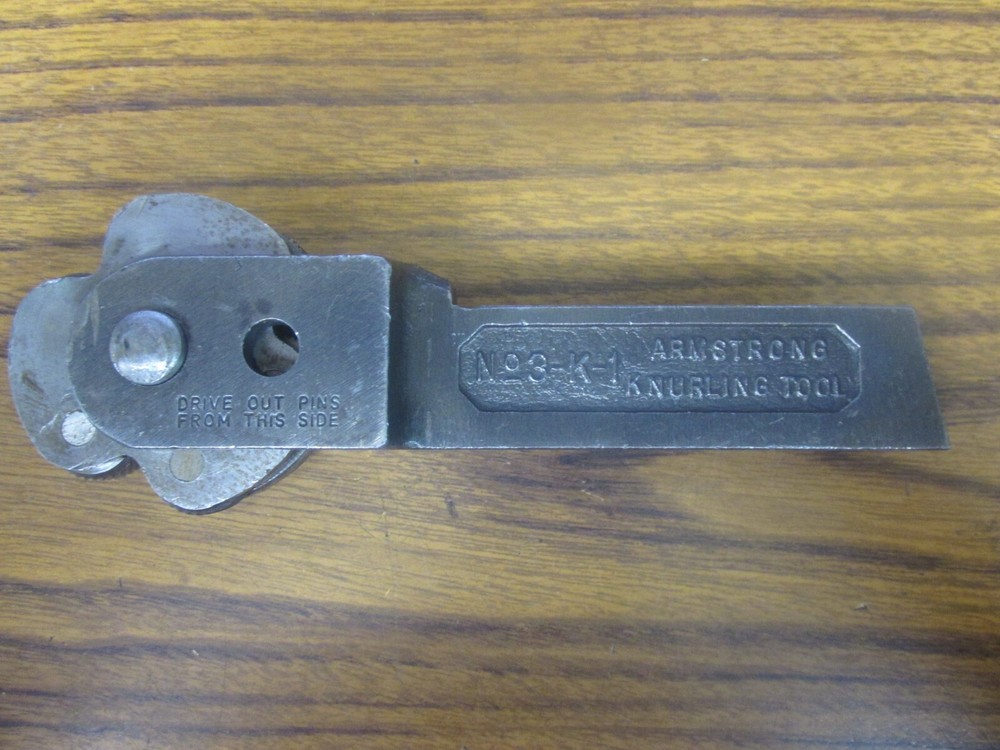 Armstrong Knurling Lathe Tool No.3-K-1