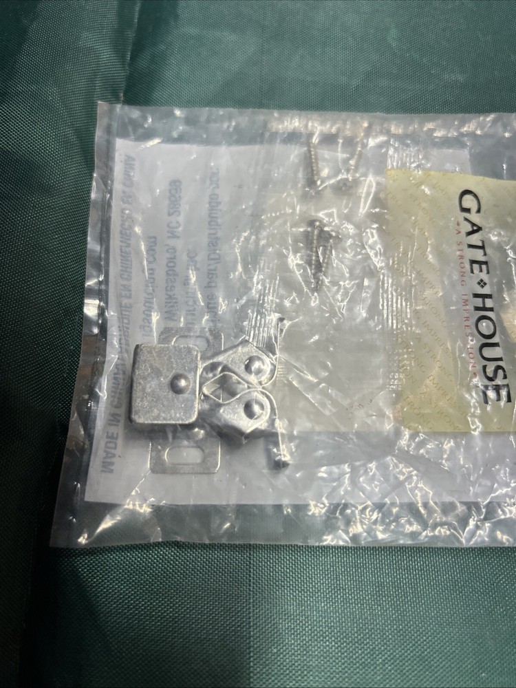 Gate House Nickel Plated Double Roller Catch 02339657