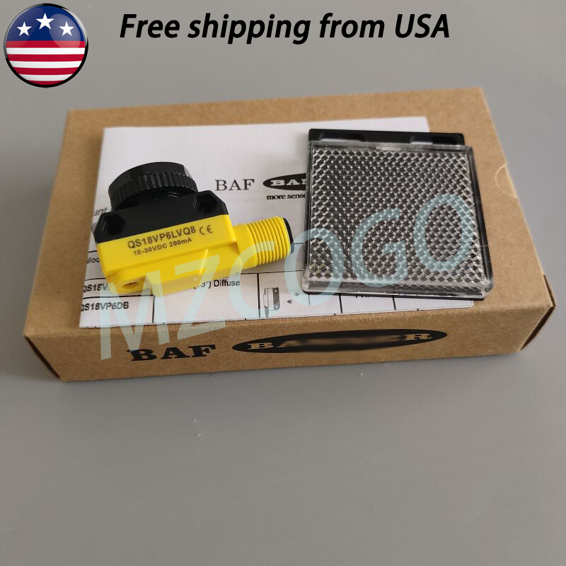 NEW For BANNER ENGINEERING QS18VP6LVQ8 Photoelectric Sensor Switch