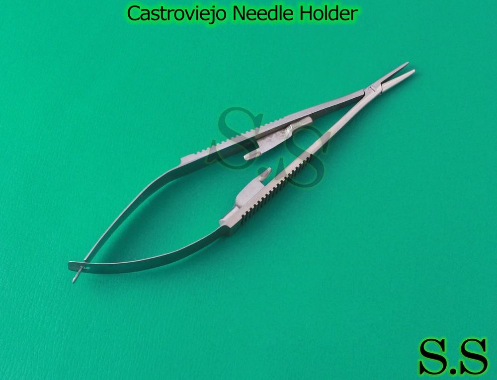 MICRO SURGERY NEEDLE HOLDER 7.25" SURGICAL INSTRUMENTS