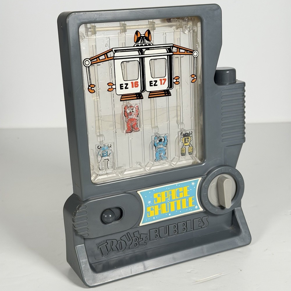 VTG Mattel Water Games Trouble Bubbles Space Shuttle - 1989