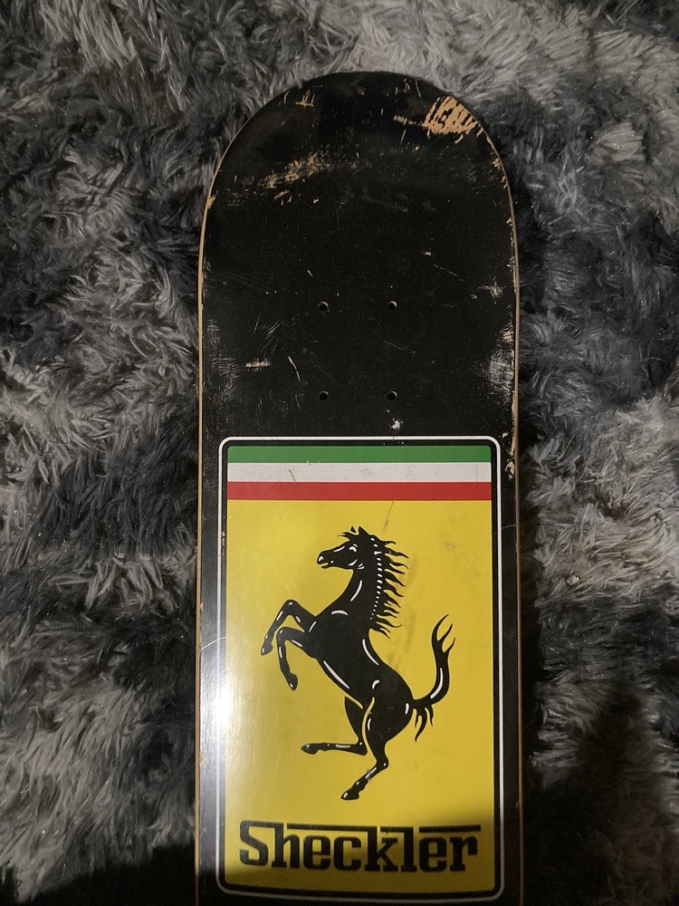 Sheckler Ferrari Skateboard Deck 7.75