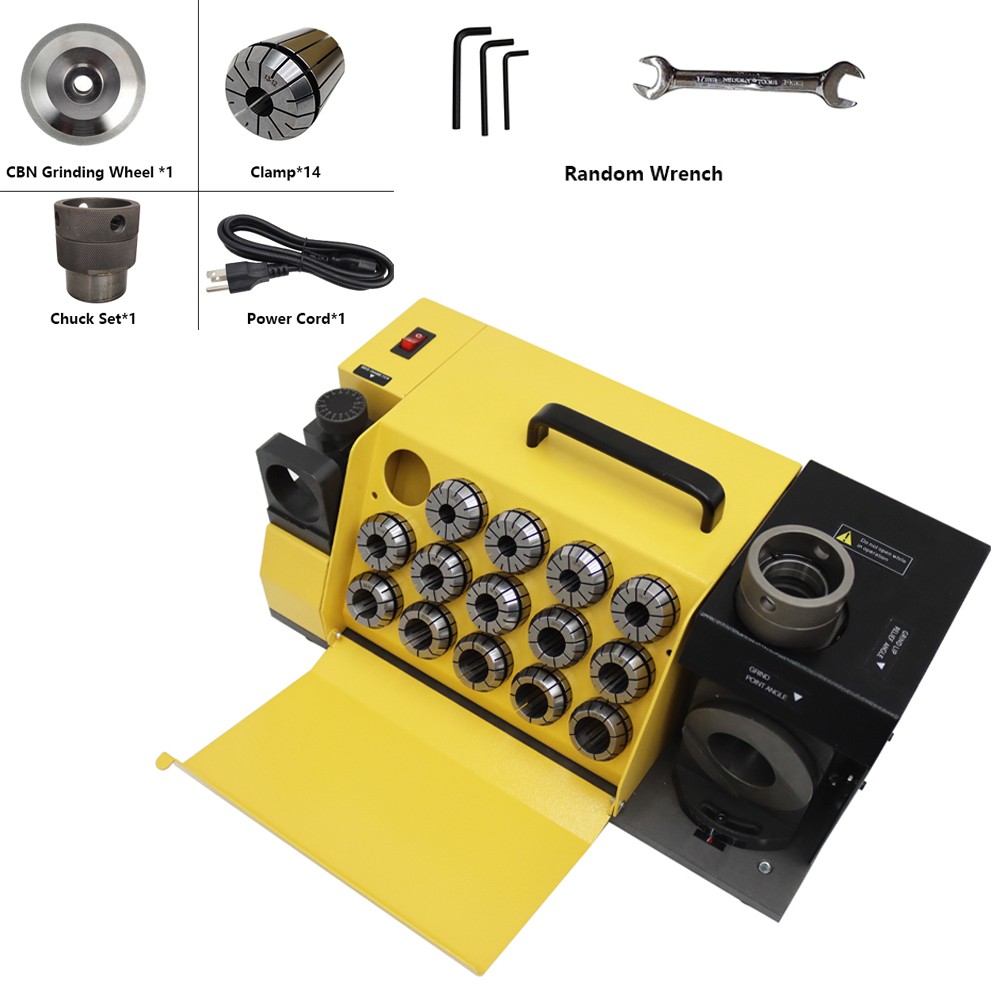 Drill Grinder Drill Bit Sharpener Sharpening Machine φ13-φ26 CBN Grinding Wheel