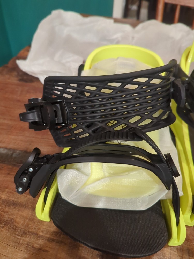 Salomon EDB Bindings Yellow New - Size Large