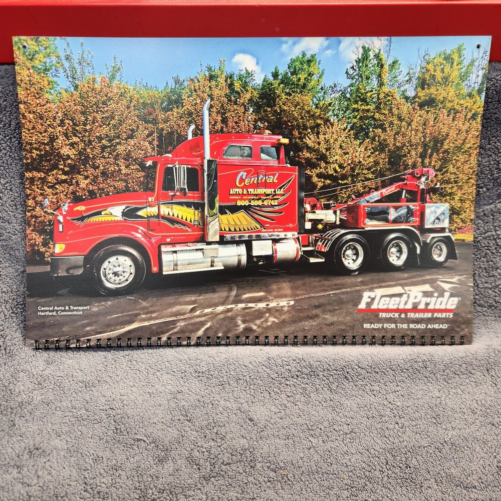 Fleetpride 2018 Calendar. Tractor Trailers. Excellent Condition.