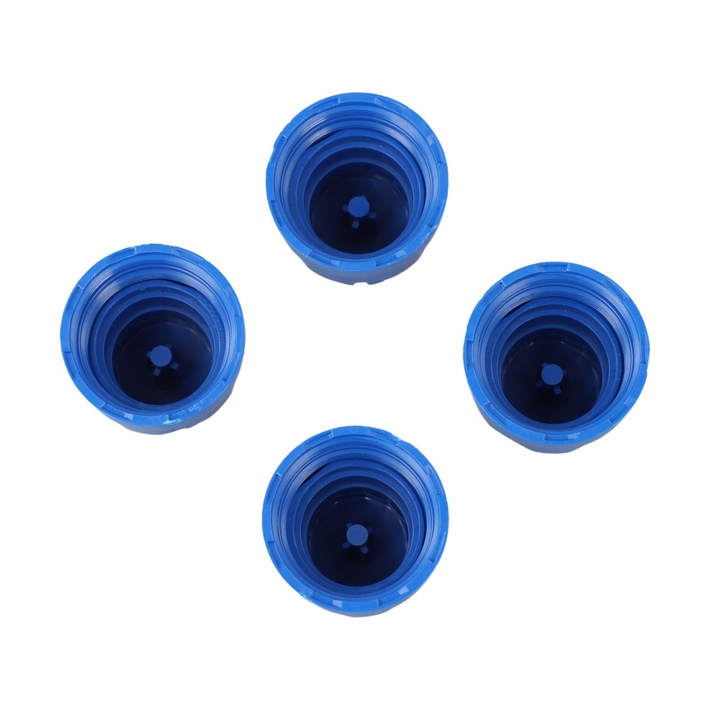 4pcs Blue Handle Floor Heating Manifold Switch Accessories For Easy Control New