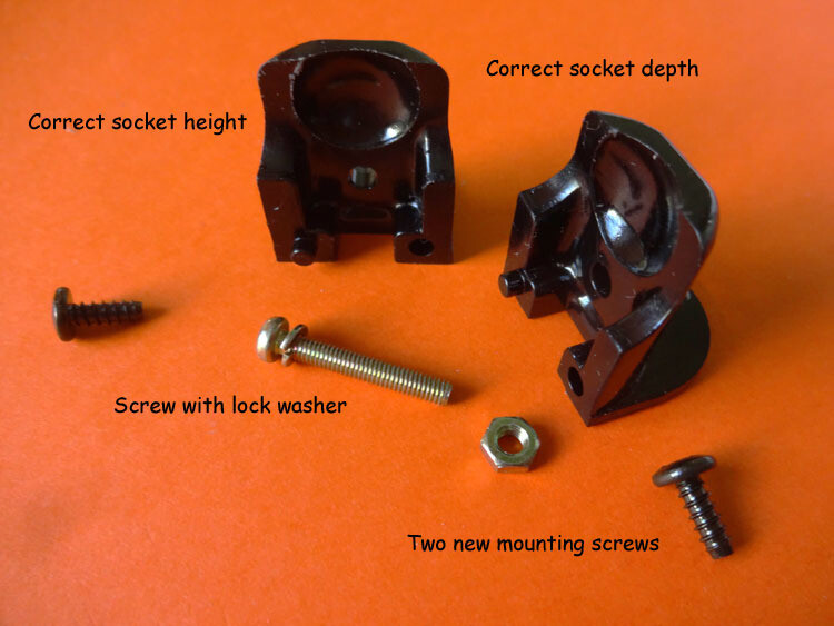 Sansui Ball Socket AM Antenna Mount for Receiver/Tuner