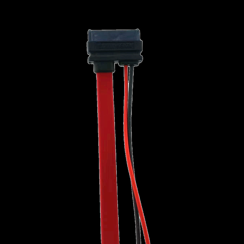 Slim 9.5mm 12.7mm DVD Burner SATA Data Power Cable Desktop Mini PC Internal Wire