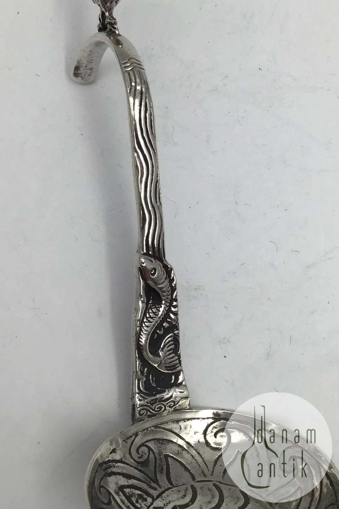 Danish ? Silver Ornamental Spoon