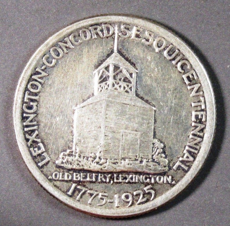 1925 Lexington Commemorative Half Dollar sharp AU.