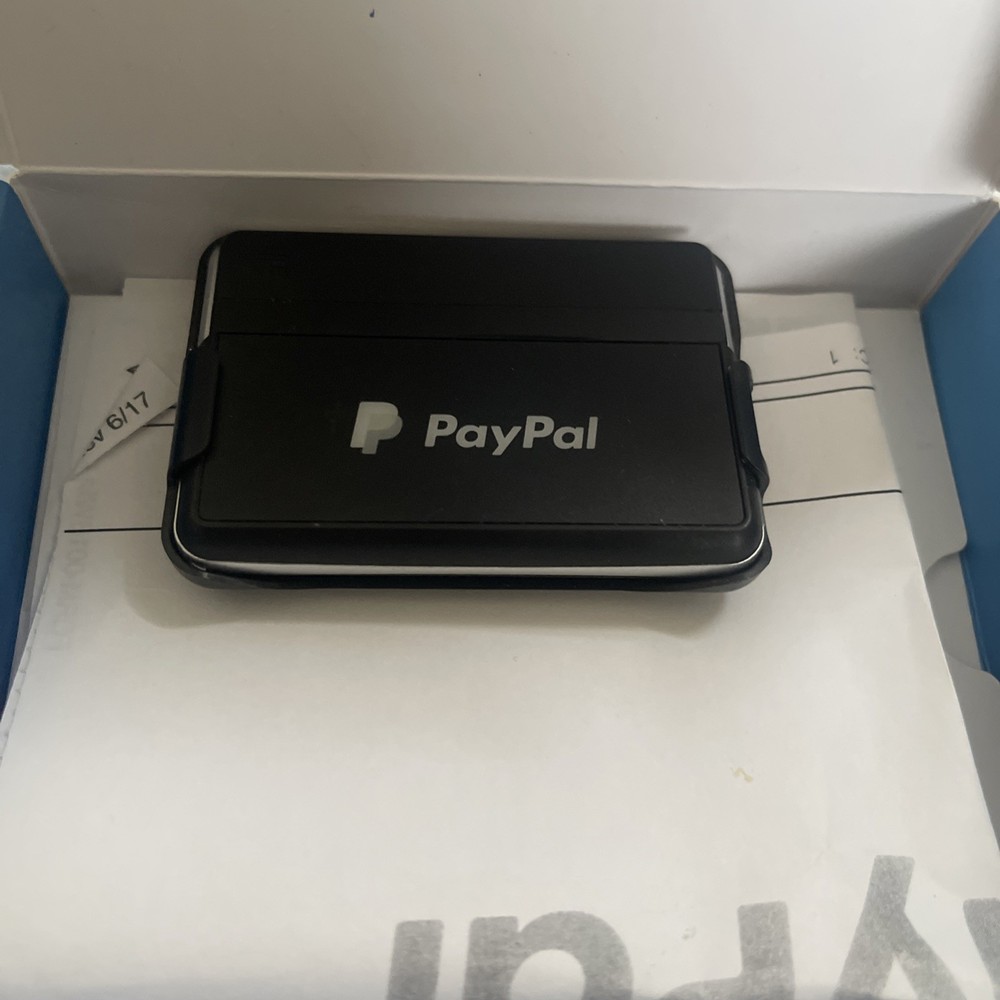 PayPal HERE Chip and Swipe Reader Mobile Credit Debit Card Processor Black