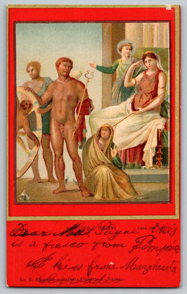 Postcard - Supplizio D'issione