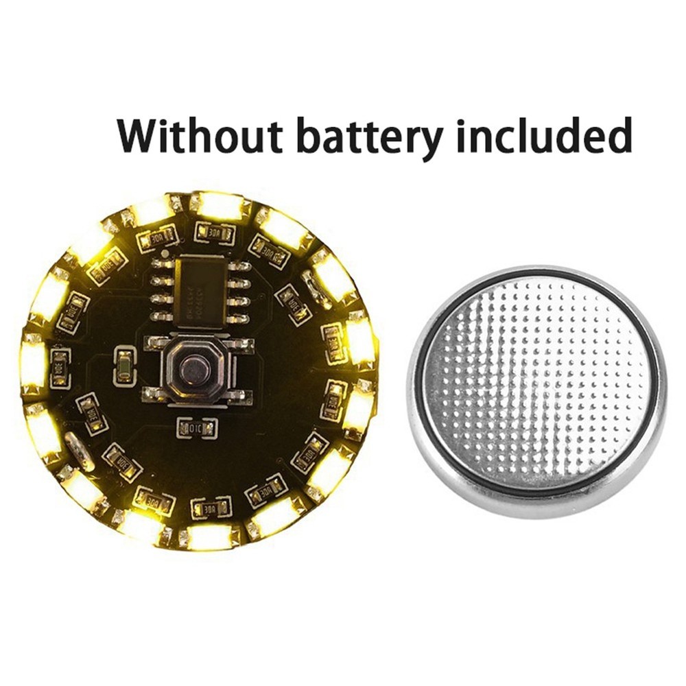 16Modes Button Light Battery Control LED Lamp1010