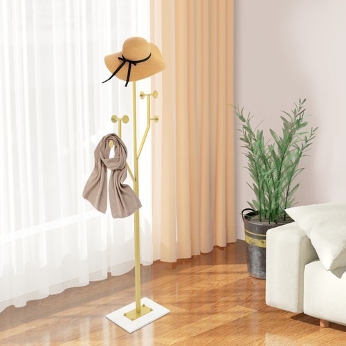 Saving Space Coat Rack Freestanding Coat Tree Branch-shaped Corner Coat Rack