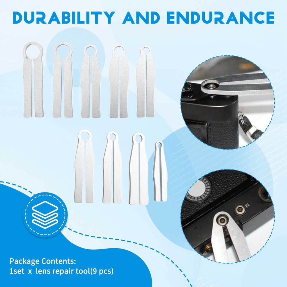 9PCS Removal Repair Wrench Clamp Tool Kit Flash Socket Spanner for M9079