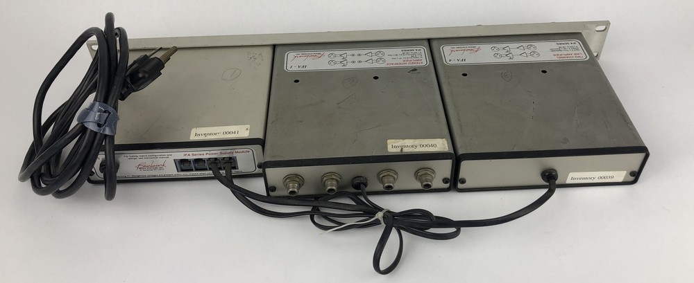 Benchmark IFA -4 Amplifier IFA-1 Interface amp PS-11 Power Supply Module Bundle