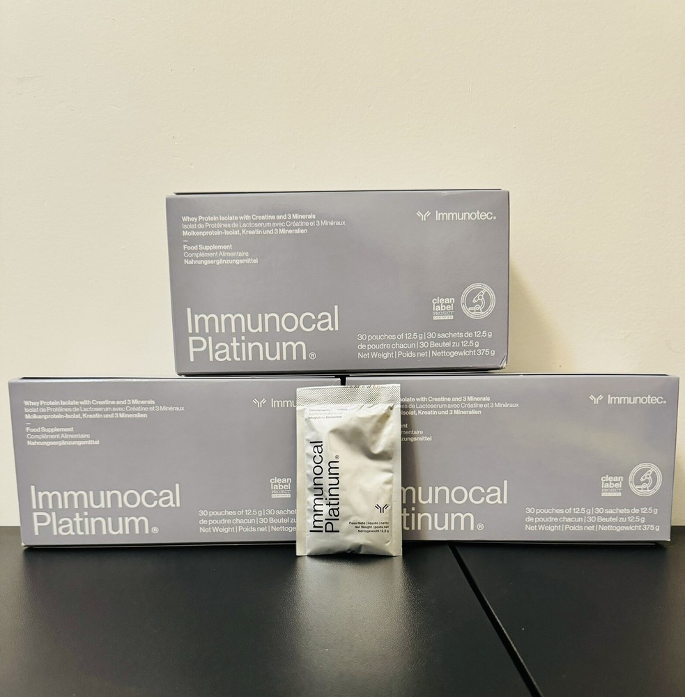 immunotec immunocal platinum 3 Boxes