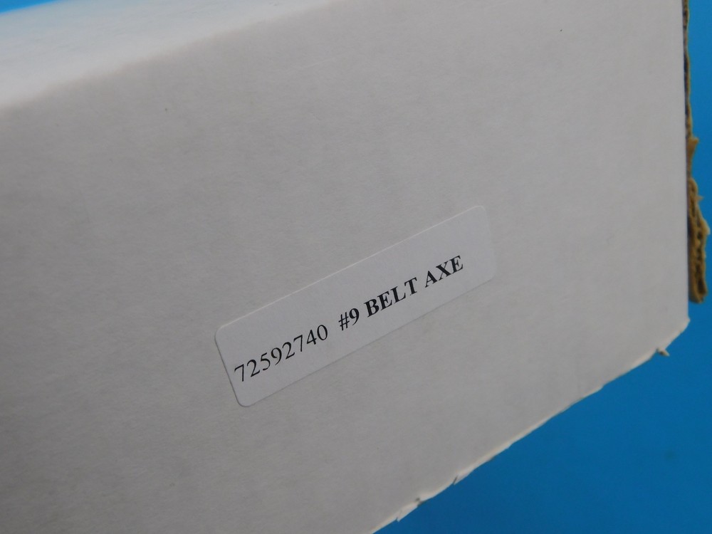 US Marbles Gladstone Belt Axe #9 Hatchet w/ Sheath Box