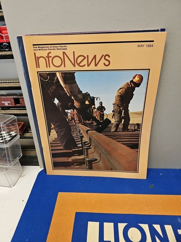 Info Magazine Union Pacific System 1984 11 Issues