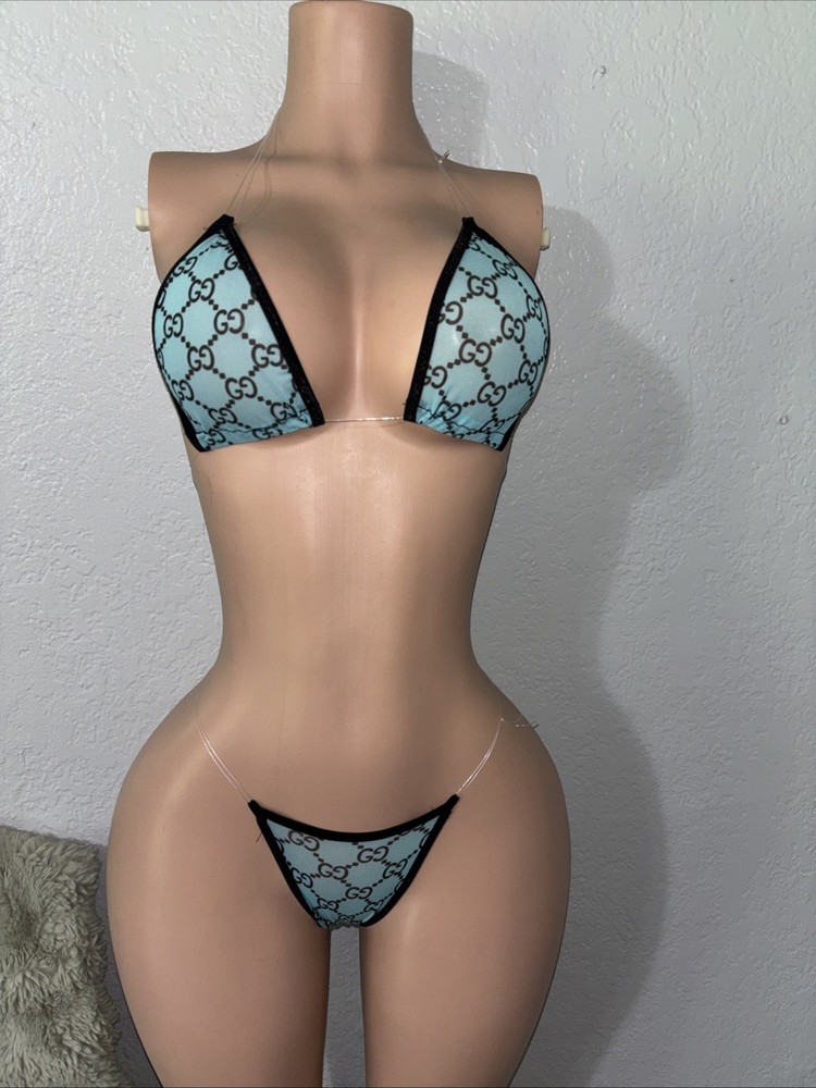 Exotic Dancewear Micro Bikini Thong Set