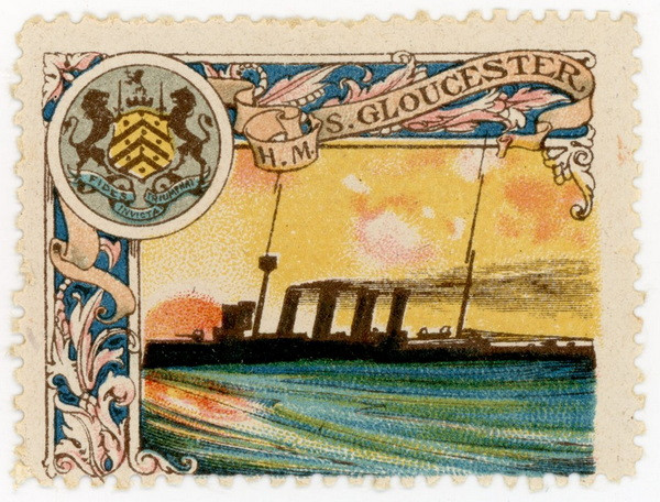 (I.B) Cinderella : Delandre Great War Ships - HMS Gloucester