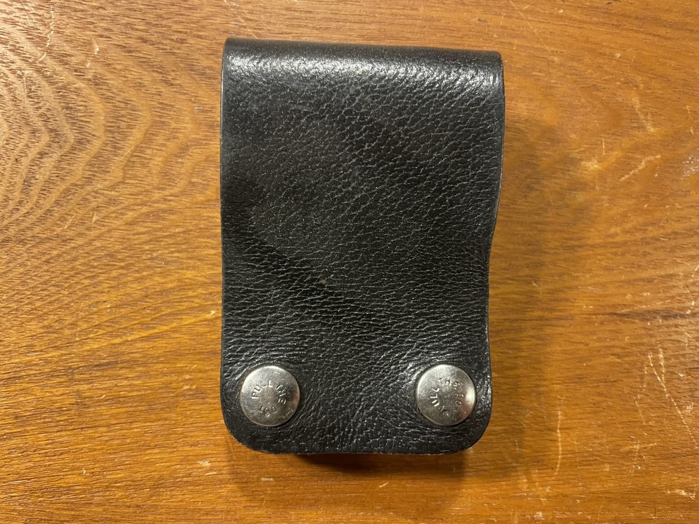 Police Mic Belt Mounted Holder Black